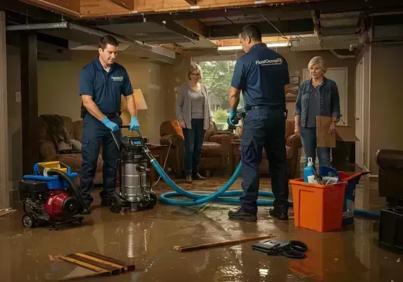 Basement Water Extraction and Removal Techniques process in Hoopeston, IL