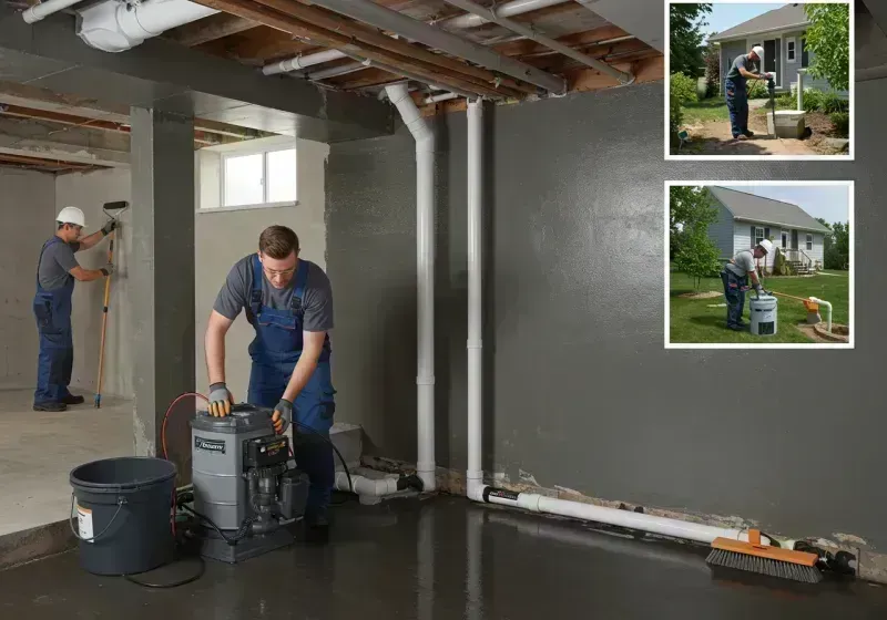 Basement Waterproofing and Flood Prevention process in Hoopeston, IL